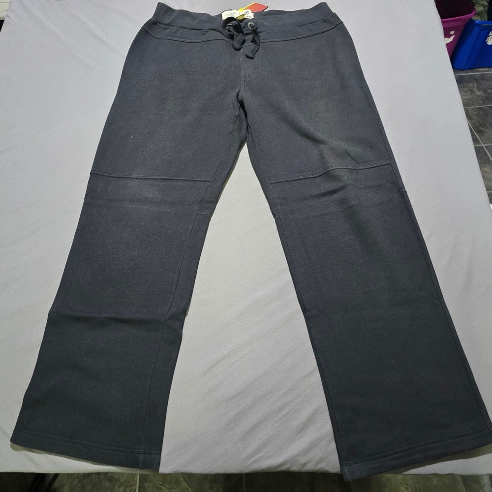 new deadstock Converse Sweatpants Mens XL Black All Star Athletics Fleece VTG